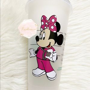 Minnie Mouse Nurse Cold Cup